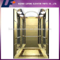 Luxury Golden Etching Passenger Elevator